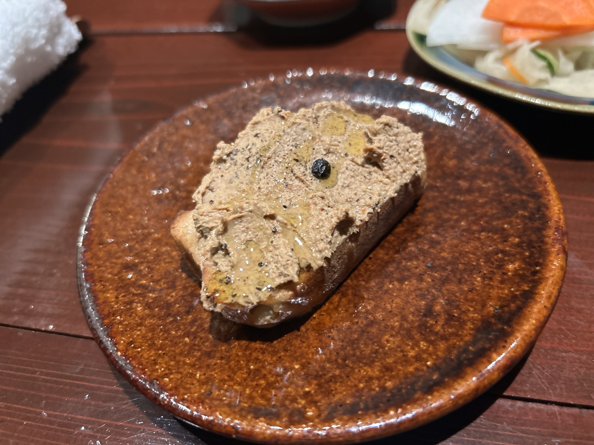 五反田 やきとり 糸 レバーパテ