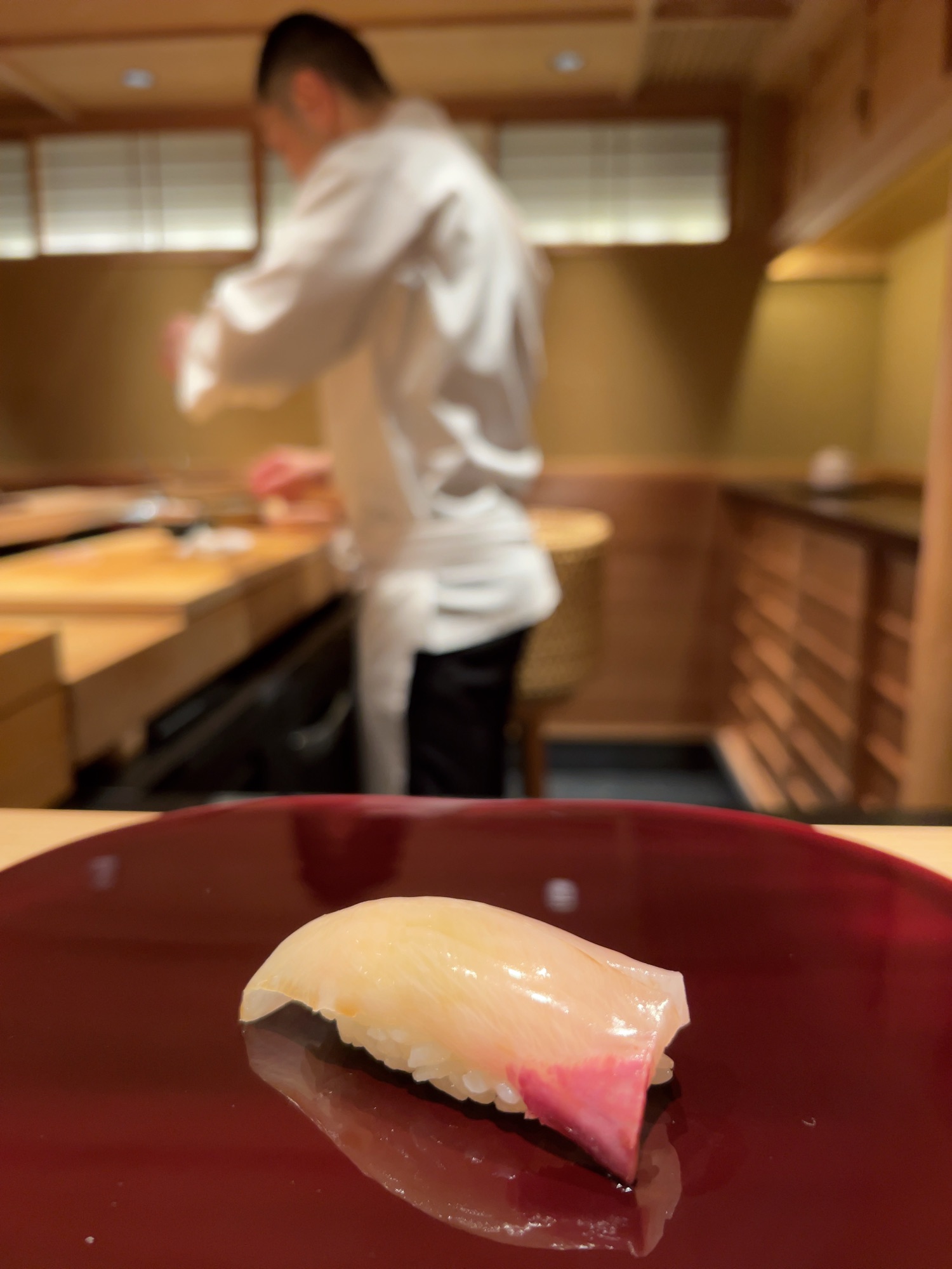 表参道 鮨 あお 縞鯵