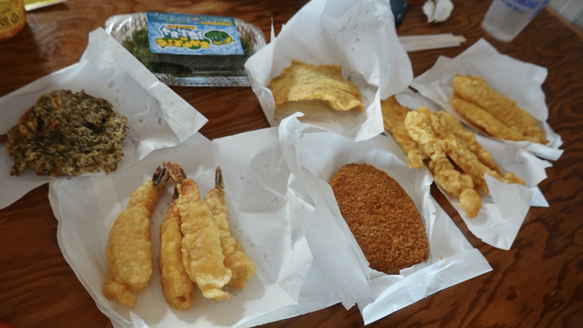 奥武島 中本鮮魚店てんぷら店 天ぷら