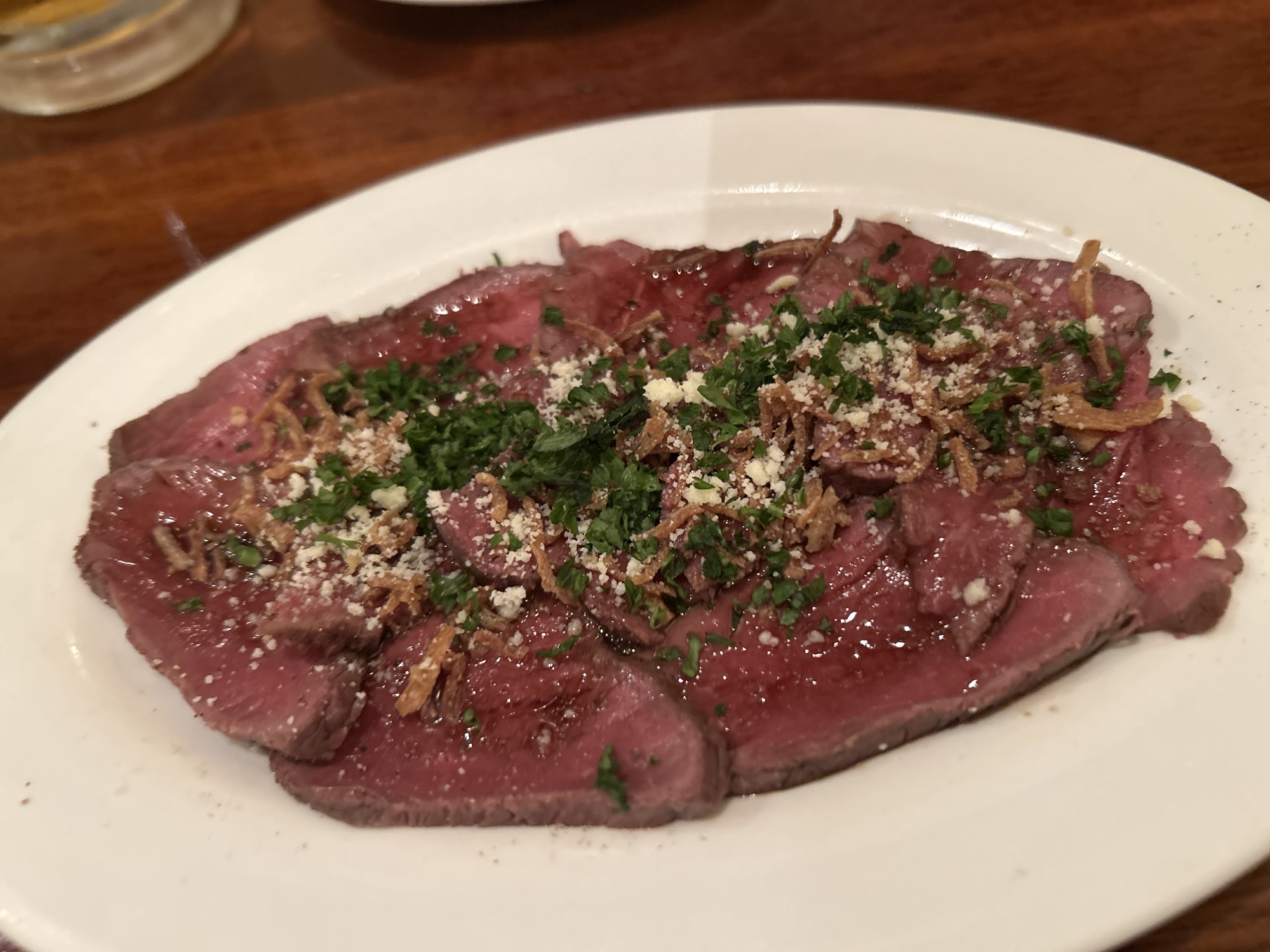 湯島 湯島ワイン食堂 パパン ローストビーフ