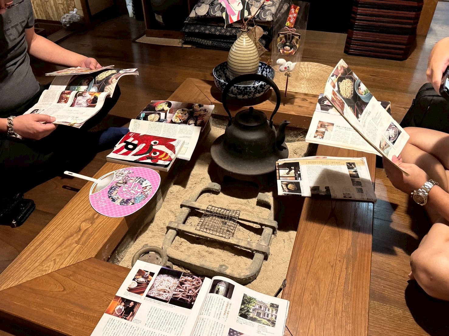 福島県 郡山市 蕎麦彩膳 隆仙坊 古民家で味わう絶品蕎麦 待合室 品川イッコー