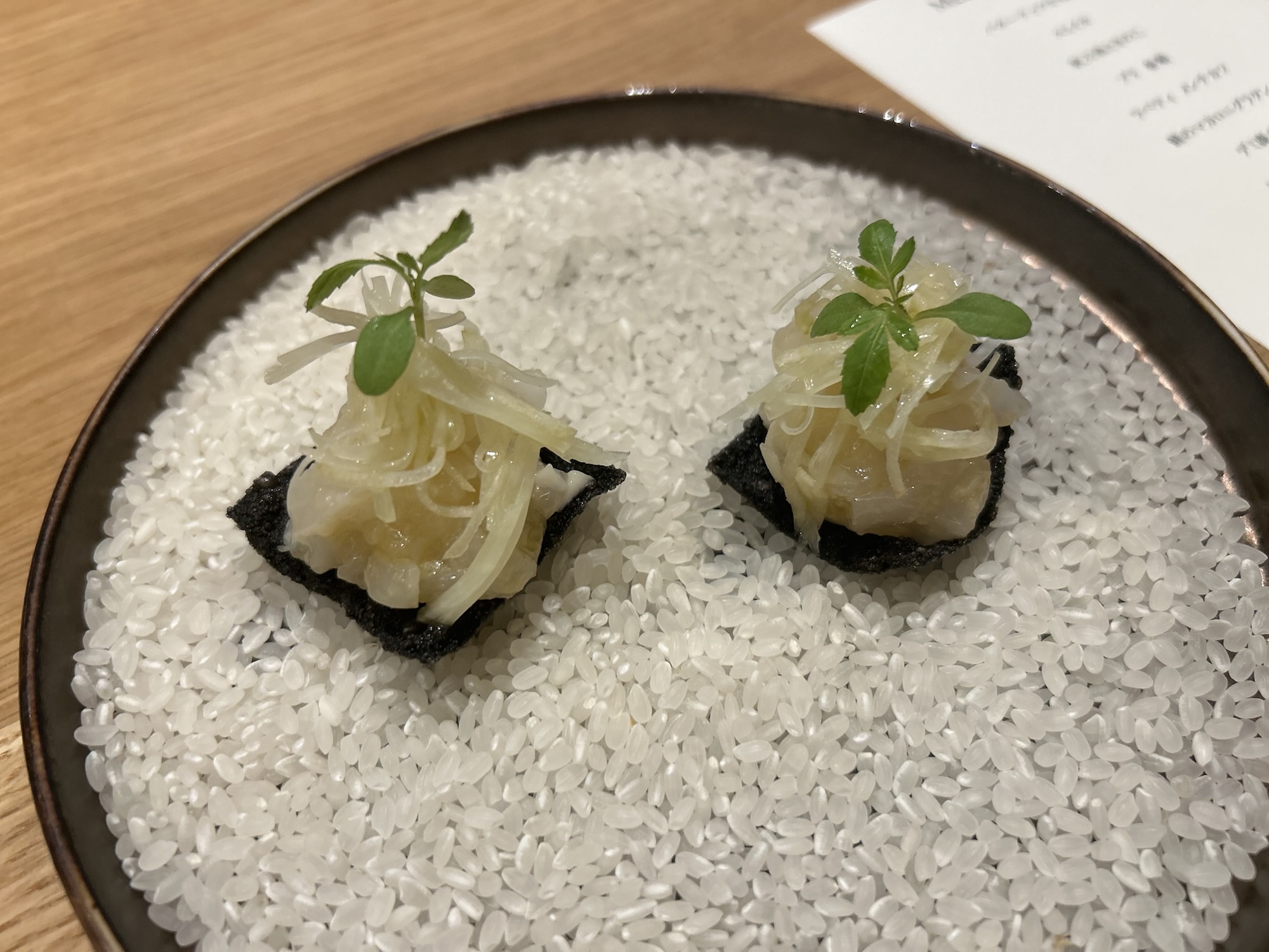 東京都 三越前 日本橋 ラペティ(L’appétit) フレンチの技法で洋食を再定義するレストラン アミューズ 品川イッコー