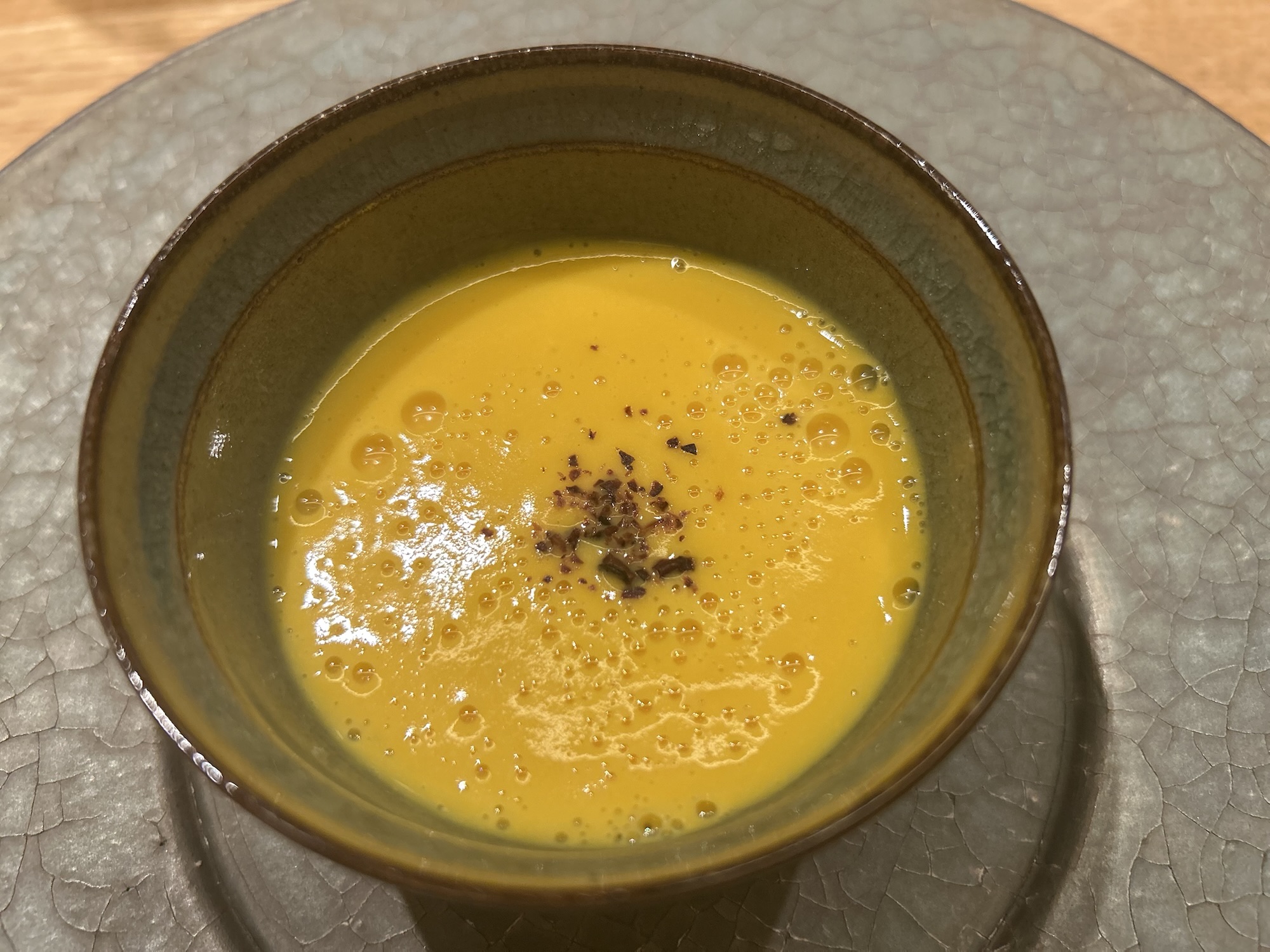 東京都 三越前 日本橋 ラペティ(L’appétit) フレンチの技法で洋食を再定義するレストラン バターナッツカボチャ 品川イッコー