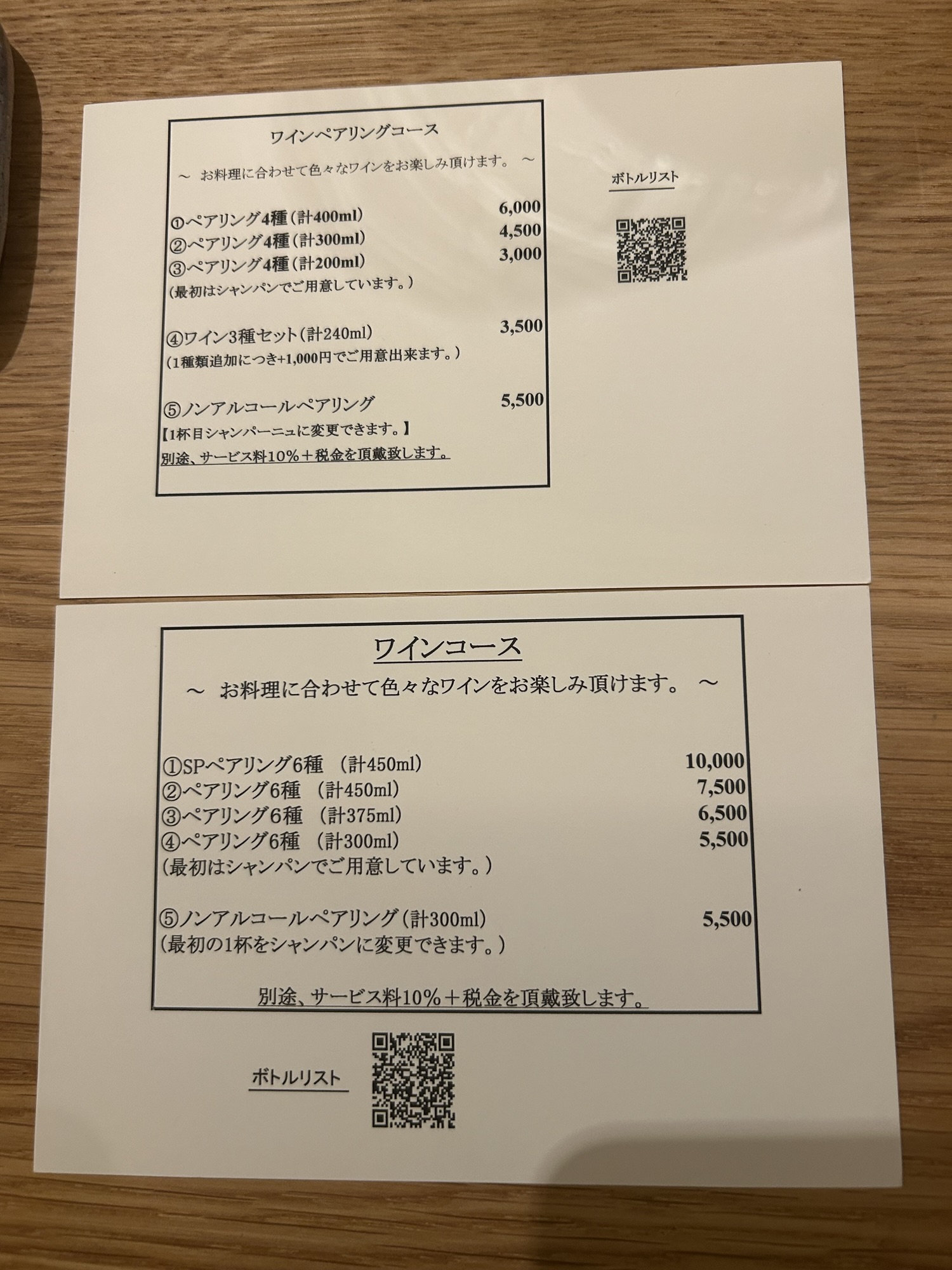 東京都 三越前 日本橋 ラペティ(L’appétit) フレンチの技法で洋食を再定義するレストラン ワインメニュー 品川イッコー