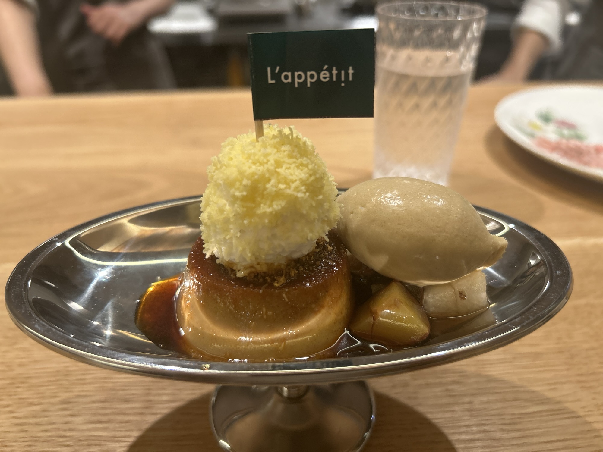 東京都 三越前 日本橋 ラペティ(L’appétit) フレンチの技法で洋食を再定義するレストラン デザート 品川イッコー