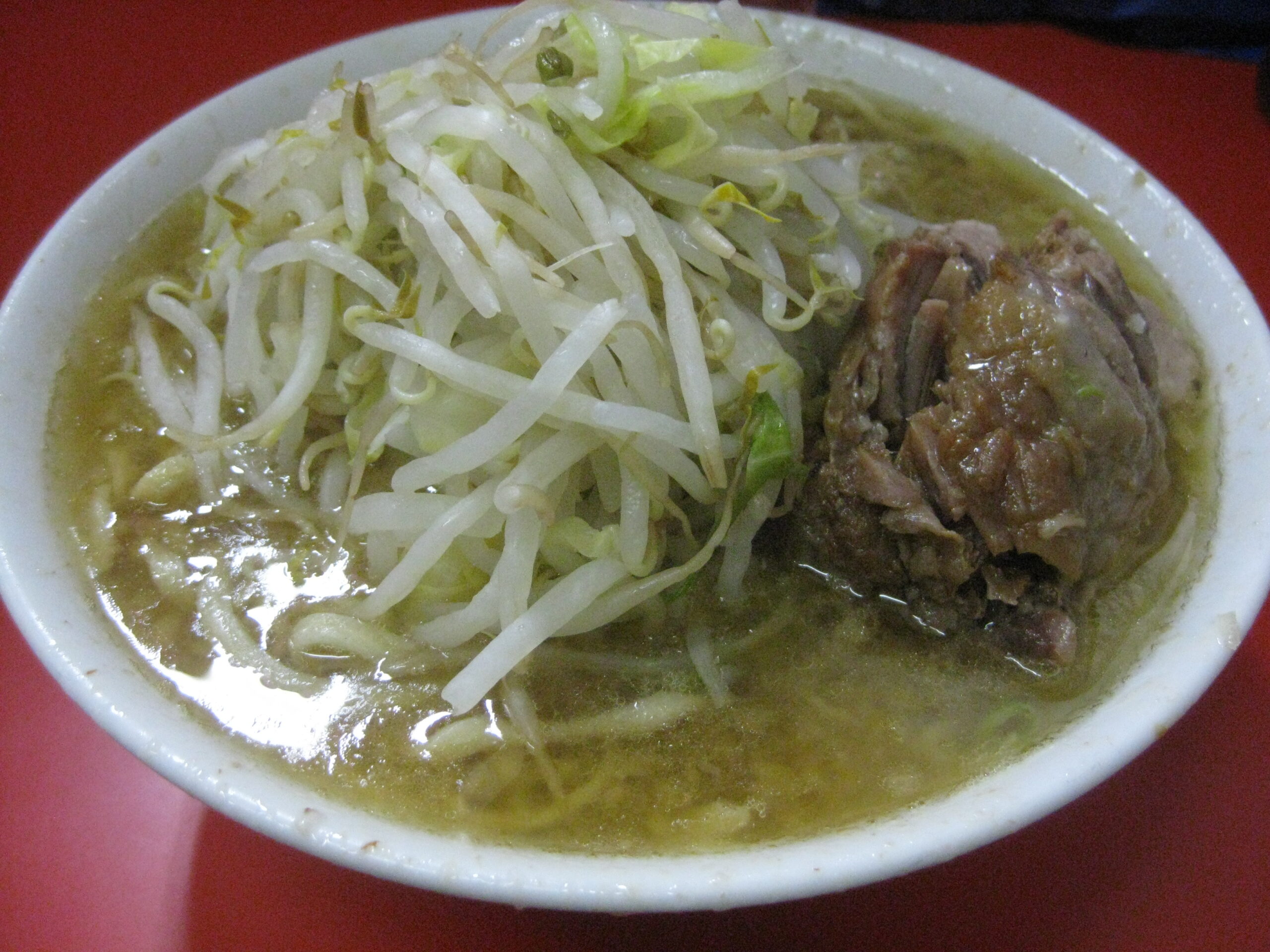 ラーメン二郎 松戸駅前店 小ラーメン