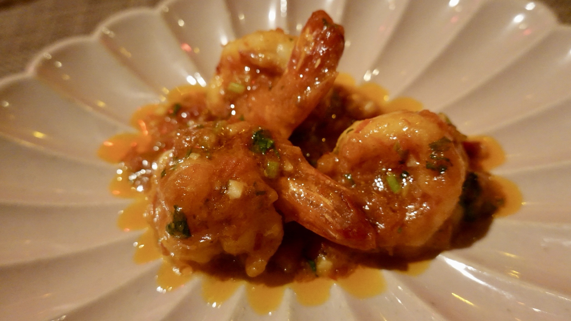 神奈川県 藤沢市 fu-fu shisen(フーフーシセン) 肉を使わない四川料理 海老のトマトチリソース 品川イッコー