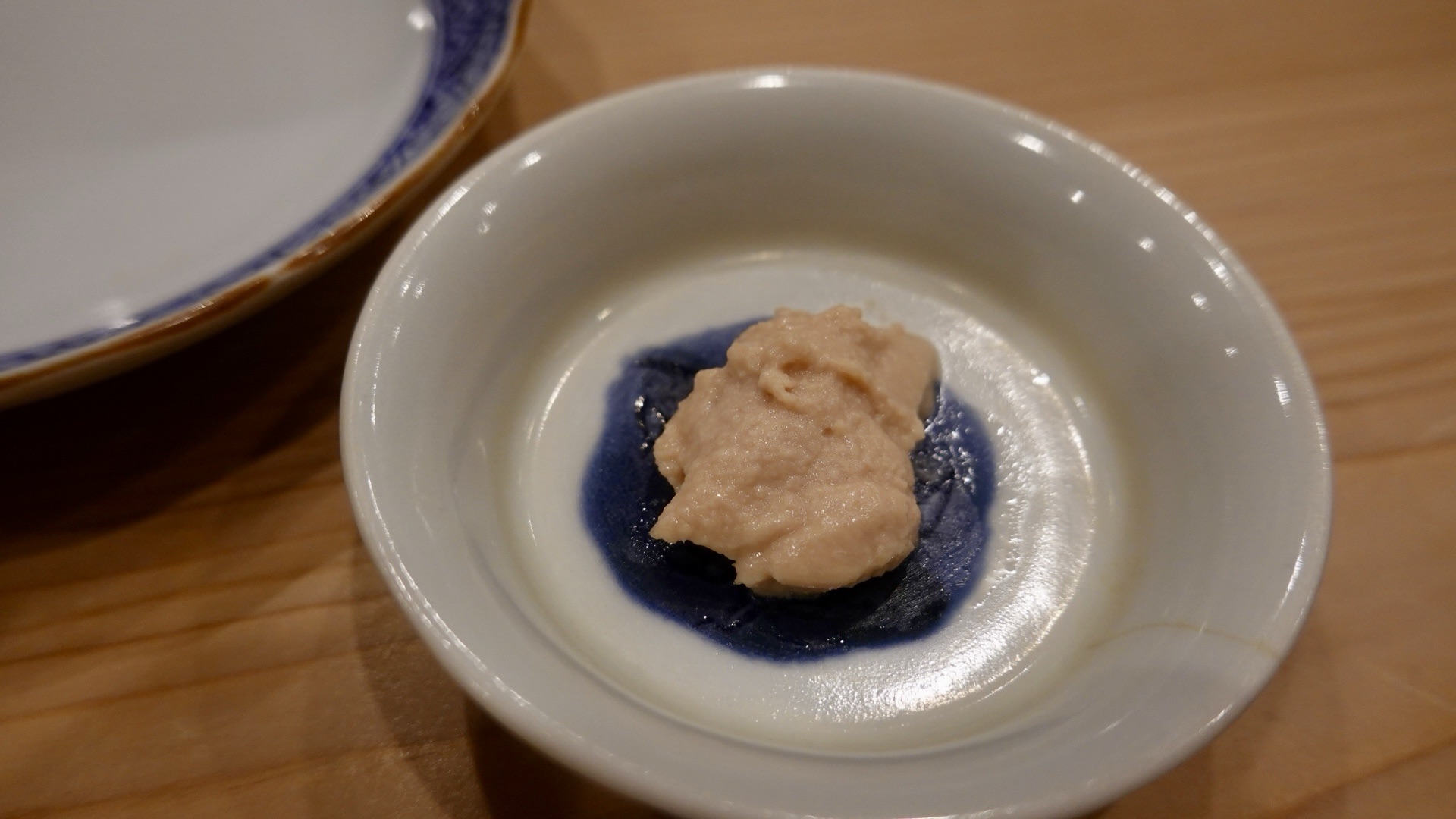 神奈川県 横浜市 関内 なか條 日本最高峰は、なか條に集まる。ピンネタが集まる日本屈指の鮨屋の超名店 カワハギの肝 品川イッコー