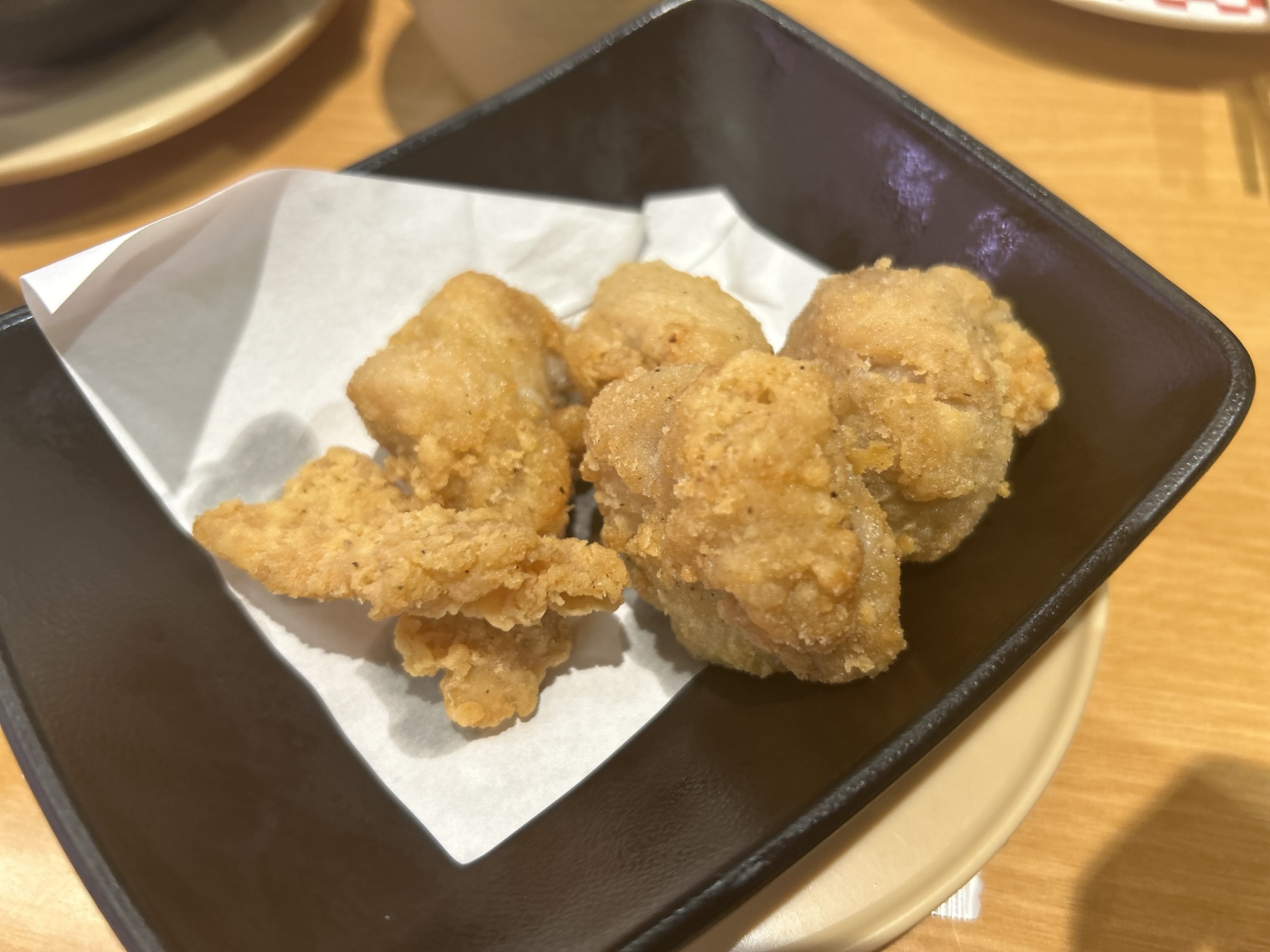 回転寿司 スシロー 鶏の唐揚げ