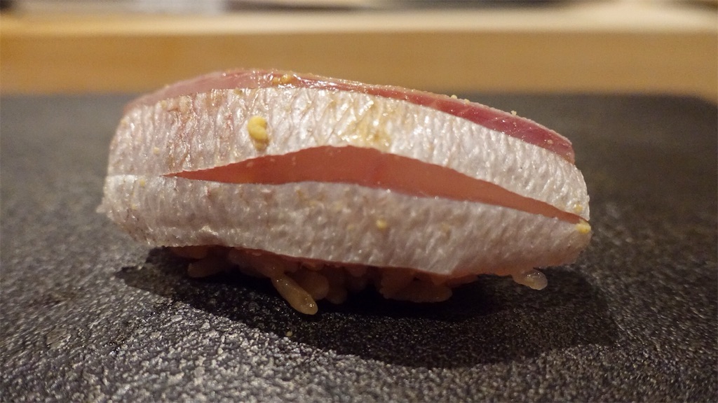 東京都 中央区 銀座 はっこく 鮨 とかみを有名店にした佐藤氏の独立店 春子鯛 品川イッコー
