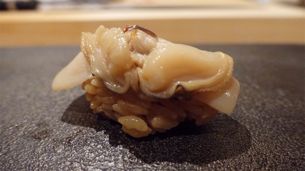 東京都 中央区 銀座 はっこく 鮨 とかみを有名店にした佐藤氏の独立店 煮蛤 品川イッコー