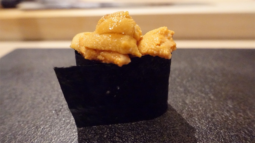 東京都 中央区 銀座 はっこく 鮨 とかみを有名店にした佐藤氏の独立店 バフンウニ 品川イッコー