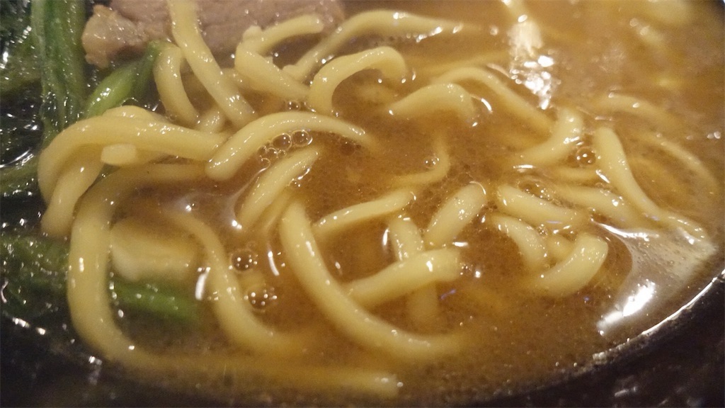 神奈川県 相模大野 家系ラーメン クックら ラーメン 麺 品川イッコー