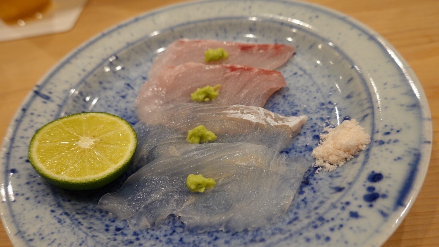 神奈川県 横浜市 関内 なか條 日本最高峰は、なか條に集まる。ピンネタが集まる日本屈指の鮨屋の超名店 寿司 アラの刺身 品川イッコー