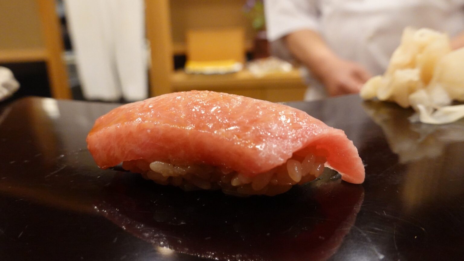 神奈川県 横浜市 関内 なか條 日本最高峰は、なか條に集まる。ピンネタが集まる日本屈指の鮨屋の超名店 寿司 大トロ 品川イッコー