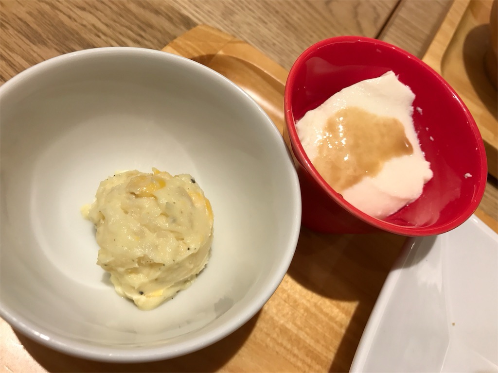 東京都 立川 おぼんdeごはん ルミネ立川店 選べる定食と和食カフェの新定番【考察】 豆腐とコーン入りポテトサラダ 品川イッコー