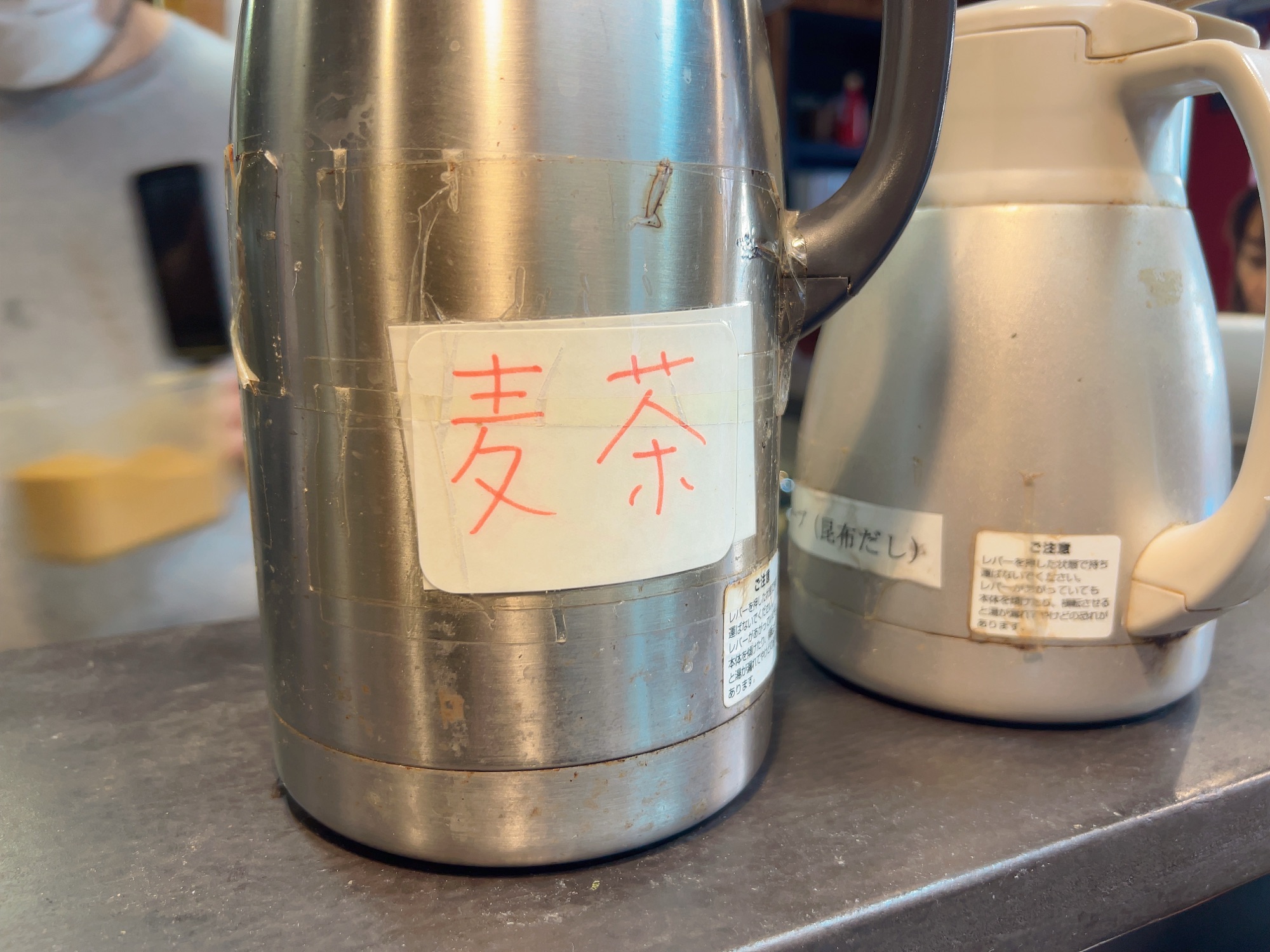 静岡県 新静岡 つけ麺専門店 きじ亭 極太麺に絡みつく超濃厚ドロ系鶏白湯つけ麺 麦茶とスープ割 品川イッコー