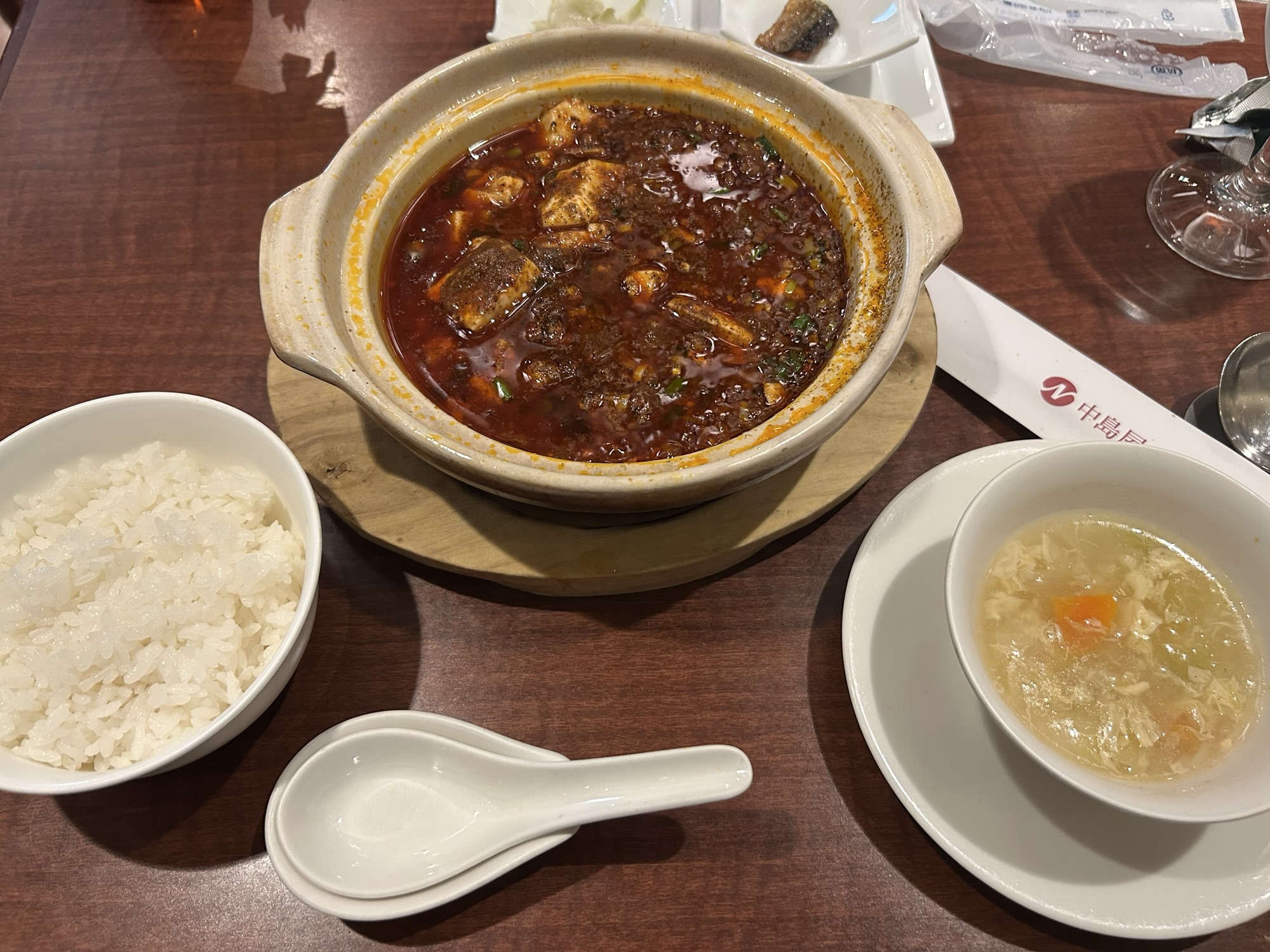 静岡駅 四川飯店　陳麻婆豆腐