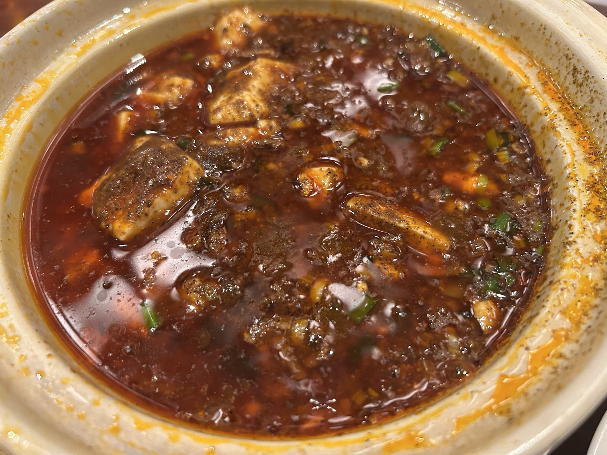 静岡駅 四川飯店　陳麻婆豆腐