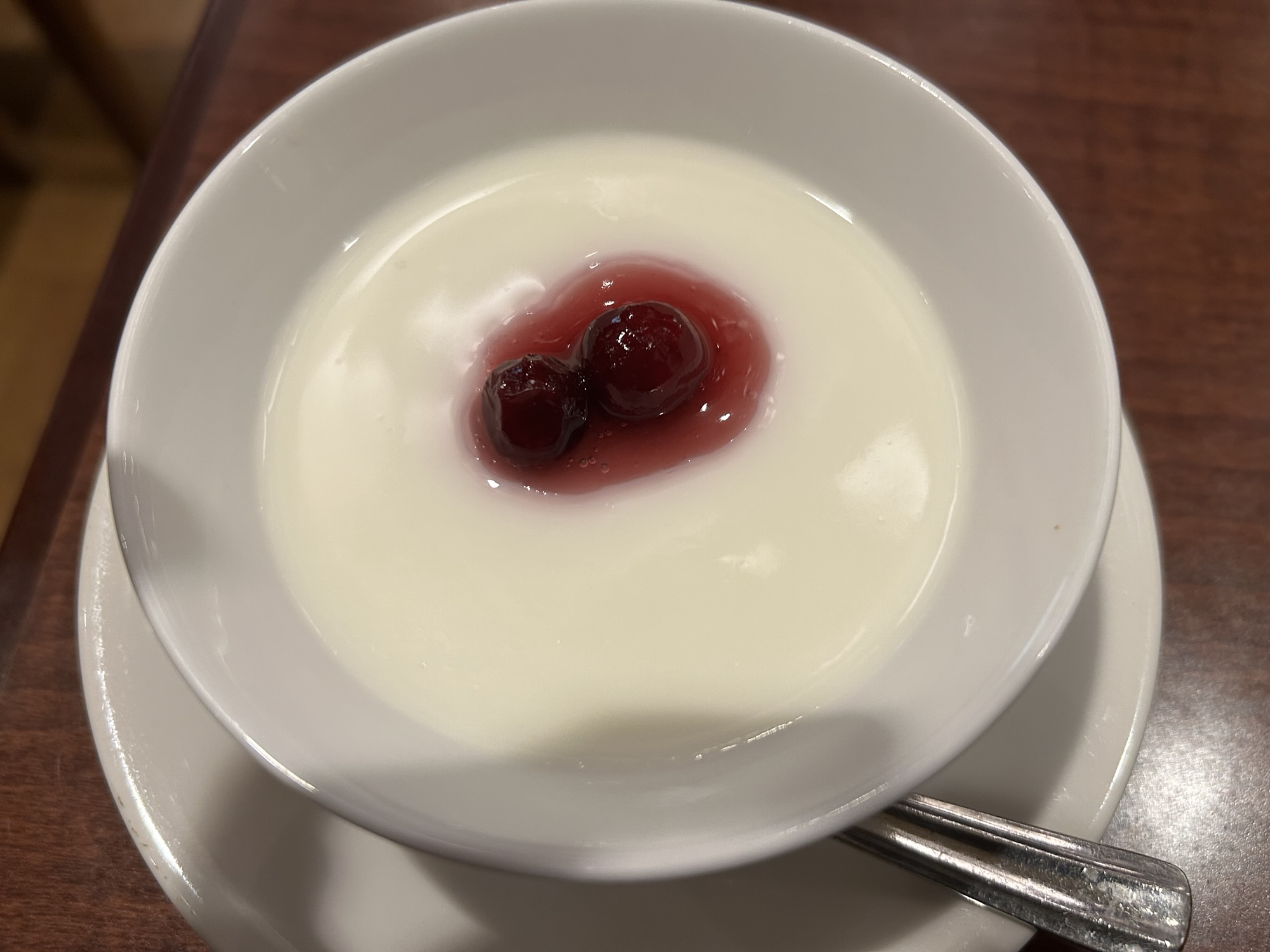 静岡駅 四川飯店　杏仁豆腐