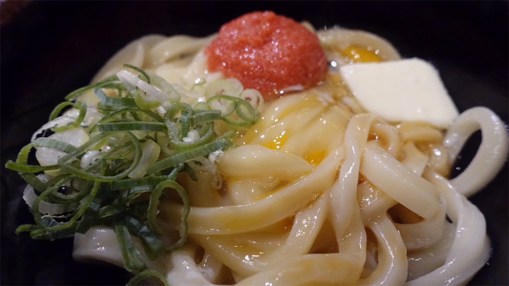 東京都 新宿 讃岐うどん大使 東京麺通団 めんたま 小+イカ天+ちくわ天 820円 品川イッコー