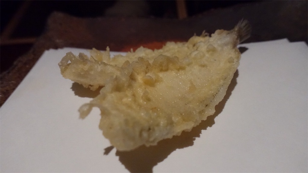 外苑前 天ぷら 元吉 鱚