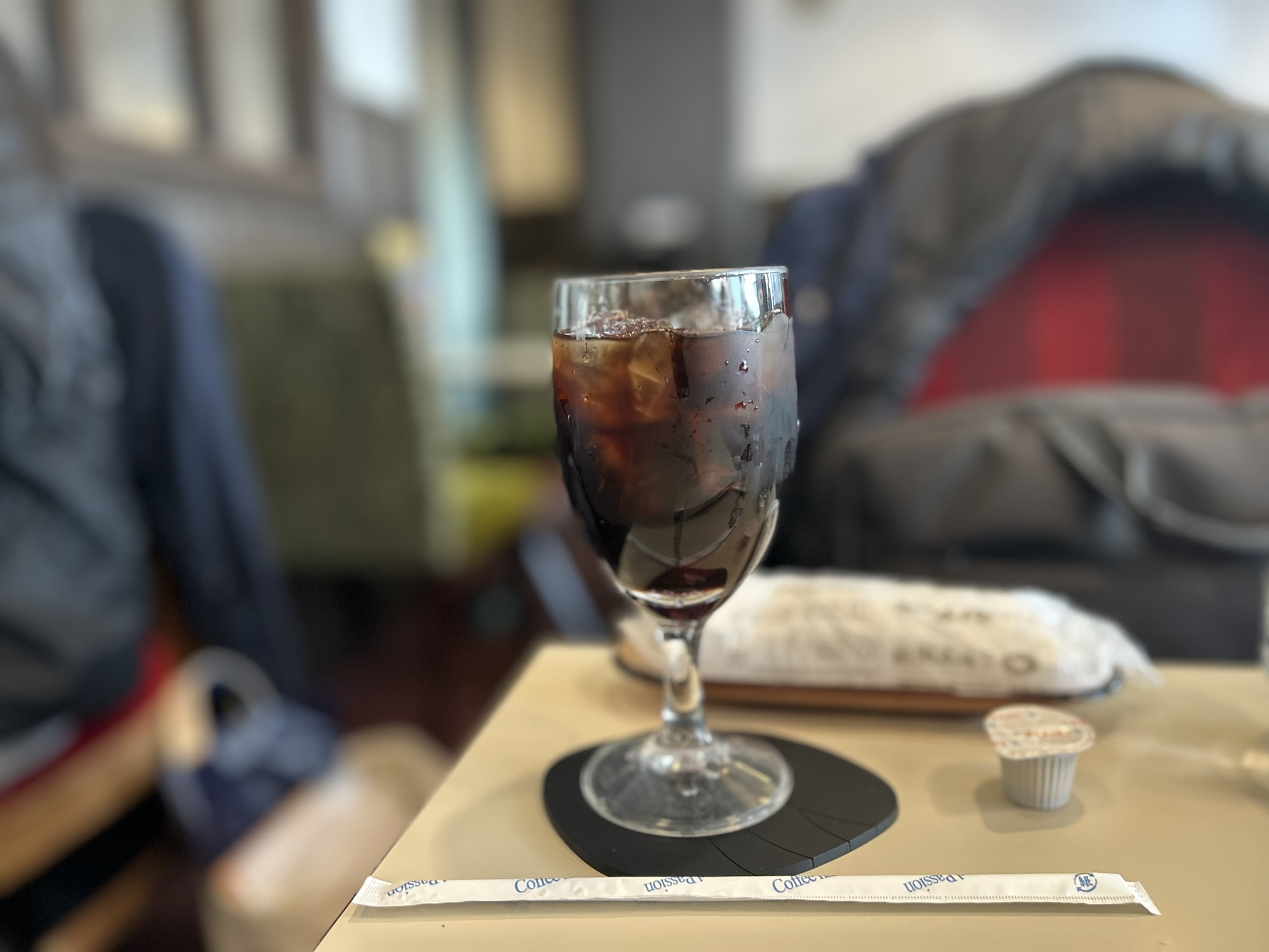 喫茶室ルノアール 赤坂見附店　アイスコーヒー