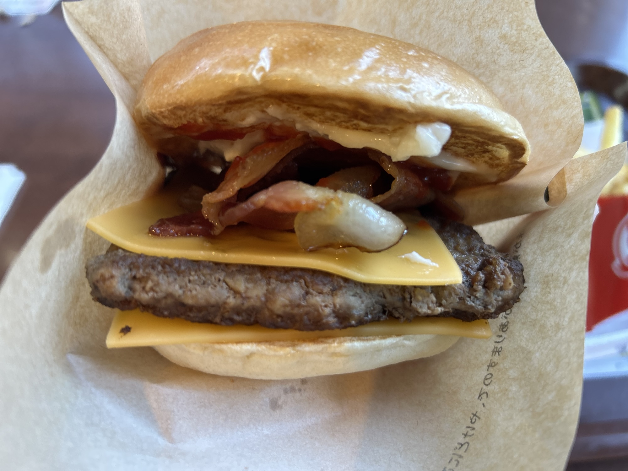 ウェンディーズ・ファーストキッチン 全メニュー制覇！ ベーコネーターUSAシングルセット　品川イッコー