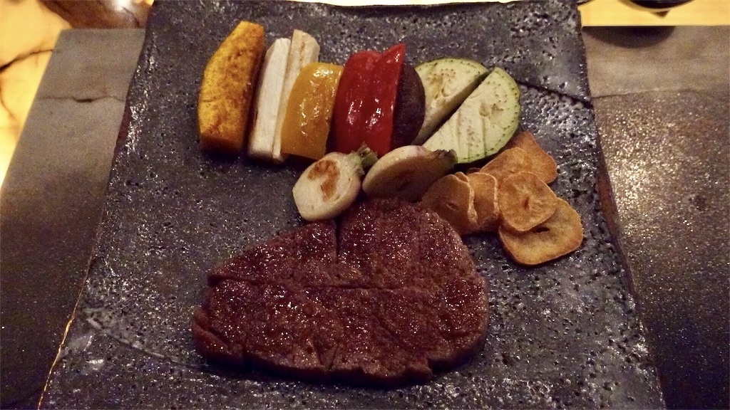 押上 スカイレストラン634 鉄板焼き 天空 和牛のステーキ