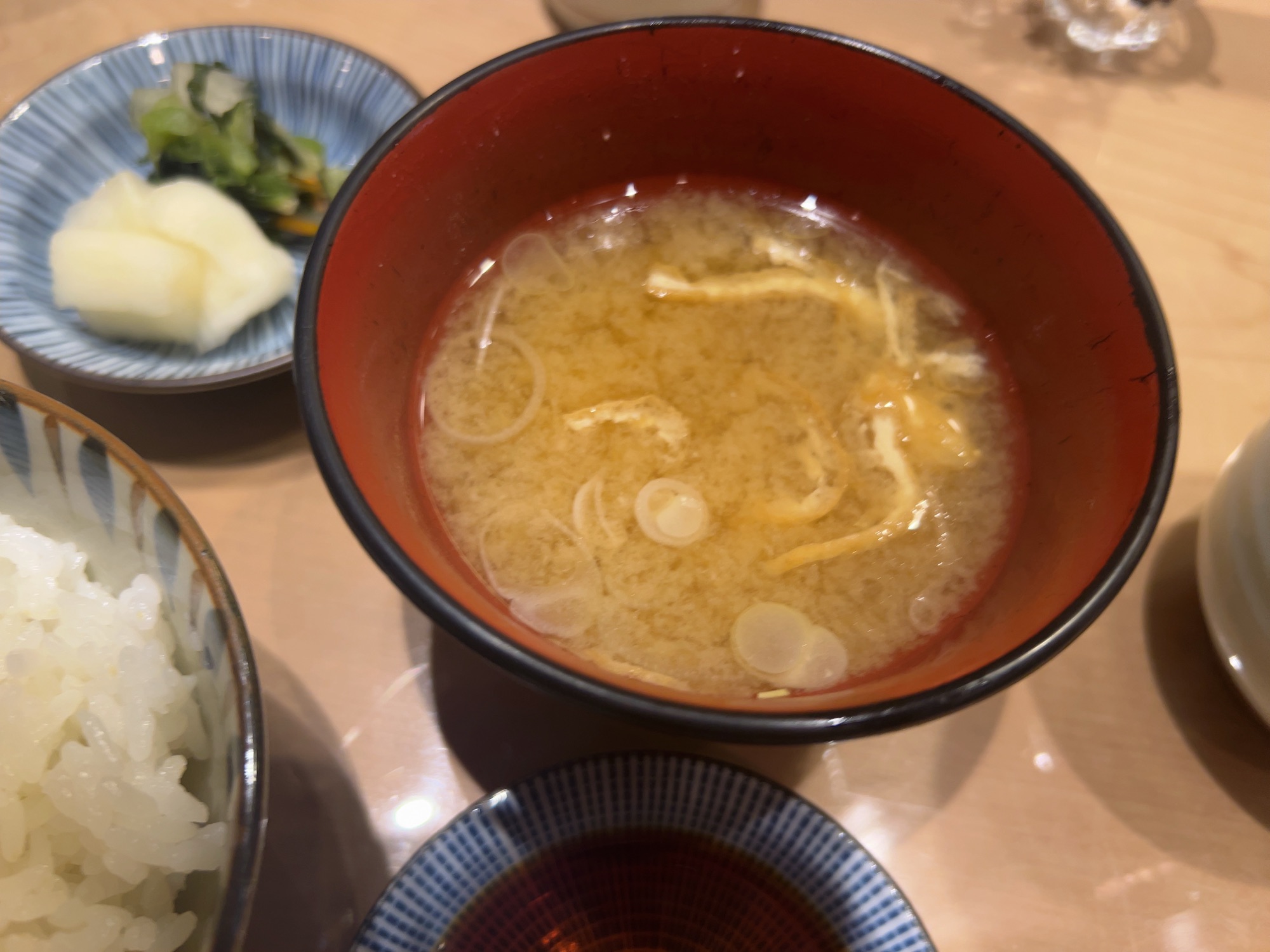 東京都　新宿割烹 中嶋　いわしの刺身定食　