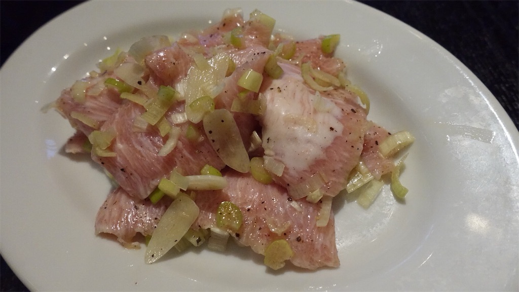 浅草 鉄板酒場 浅吉 トントロ