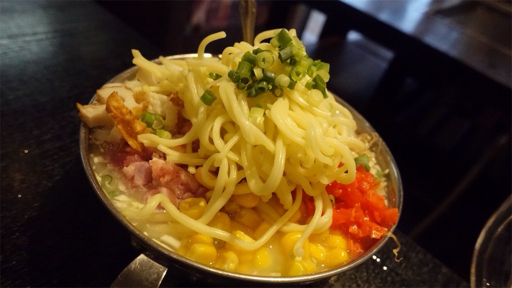 浅草 鉄板酒場 浅吉 ミックスもんじゃ