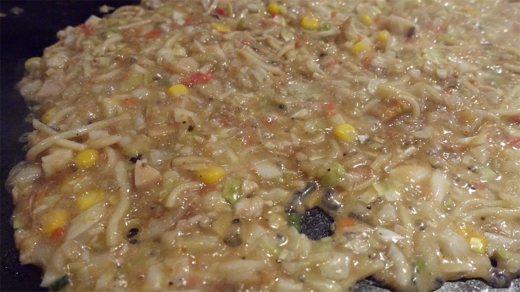 浅草 鉄板酒場 浅吉 ミックスもんじゃ