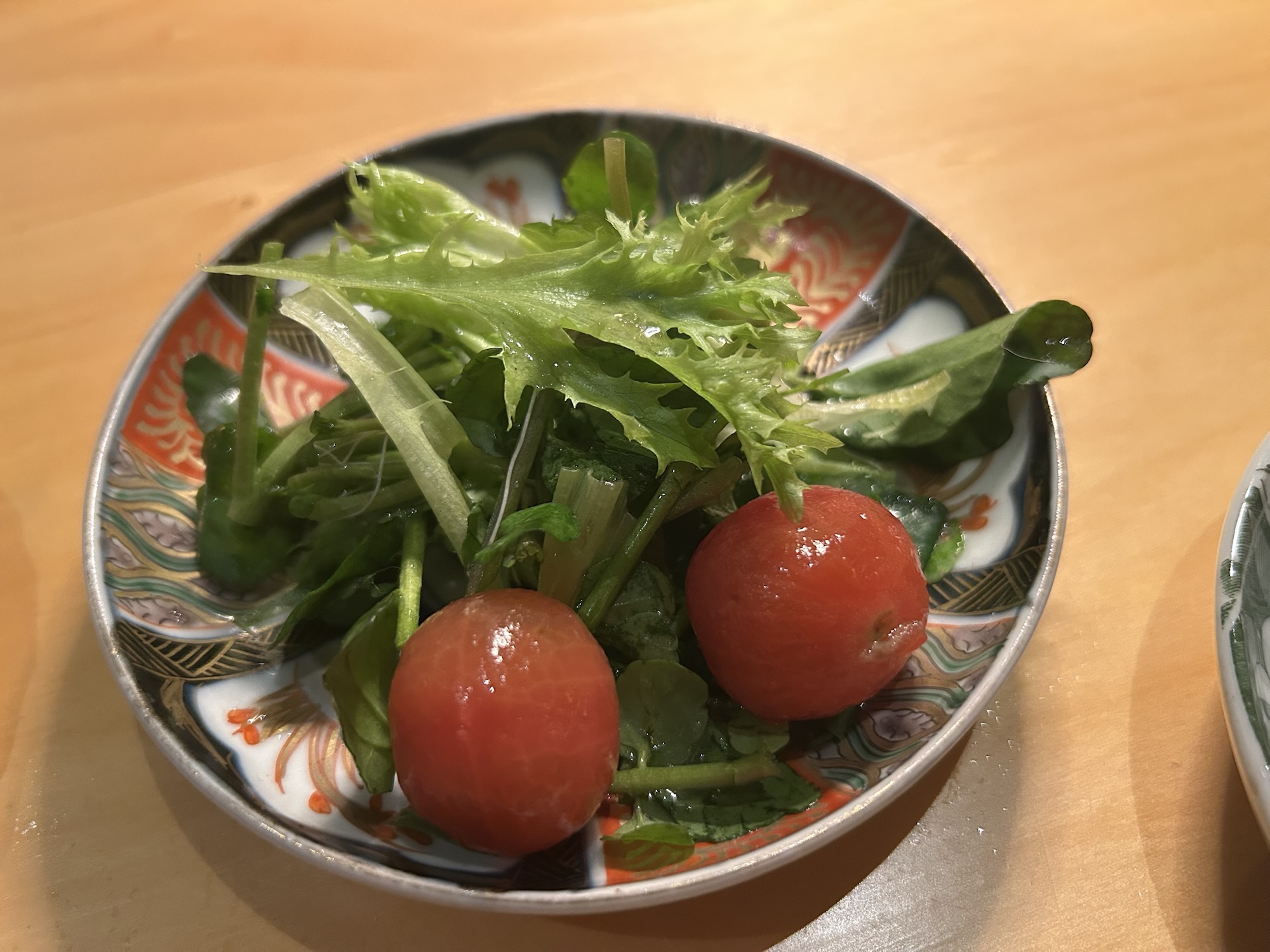 六本木 大皿焼肉 老中 いなべの清流クレソングリーンサラダ