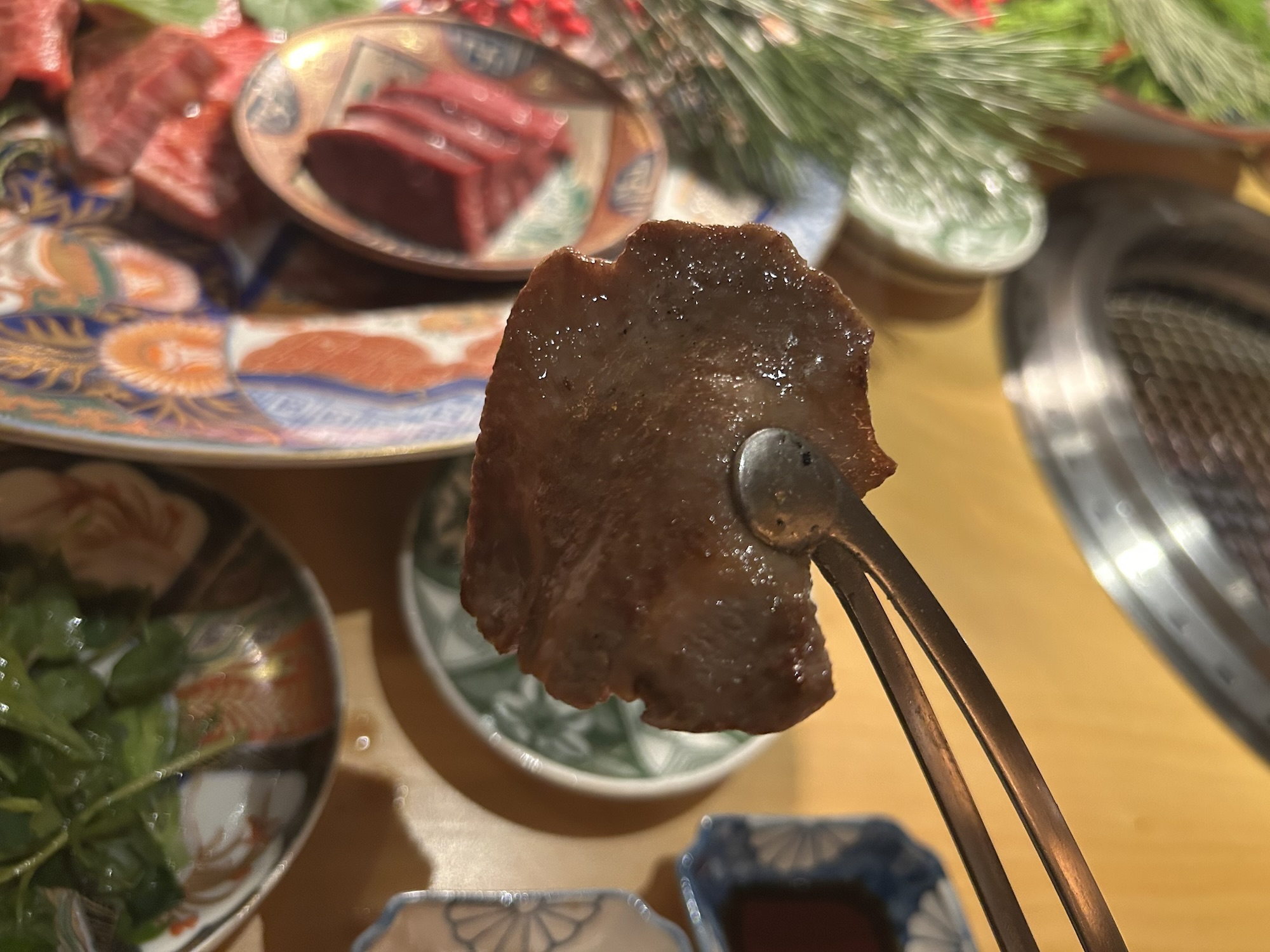 六本木 大皿焼肉 老中 タン