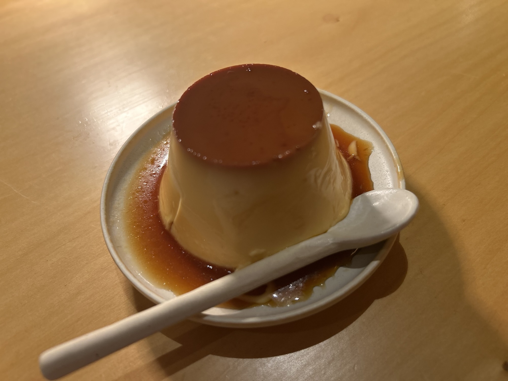 六本木 大皿焼肉 老中 自家製プリン