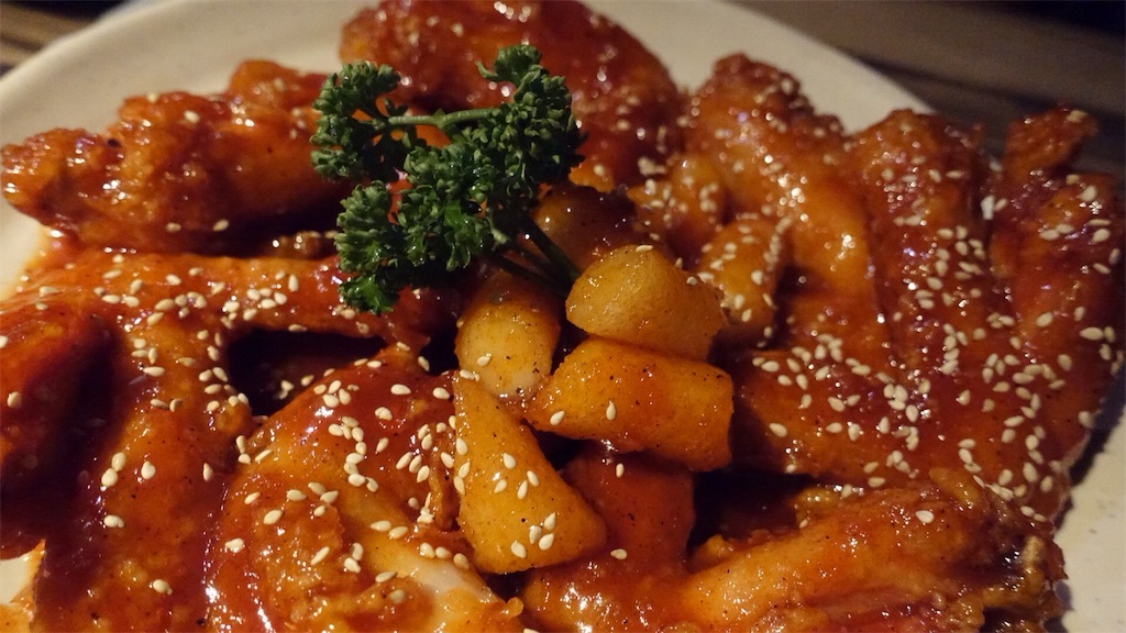 新大久保 辛ちゃん 激辛手羽先