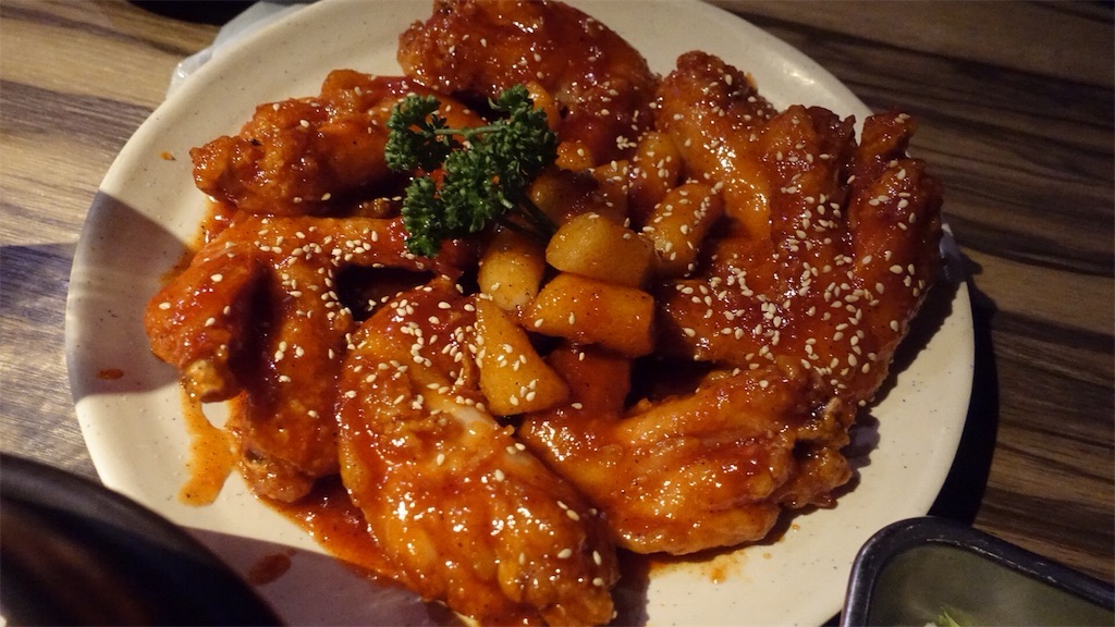 新大久保 辛ちゃん 激辛手羽先