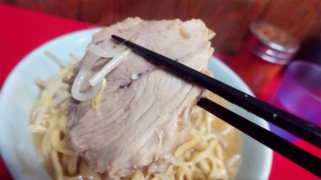 ラーメン二郎 新潟店 小ラーメン