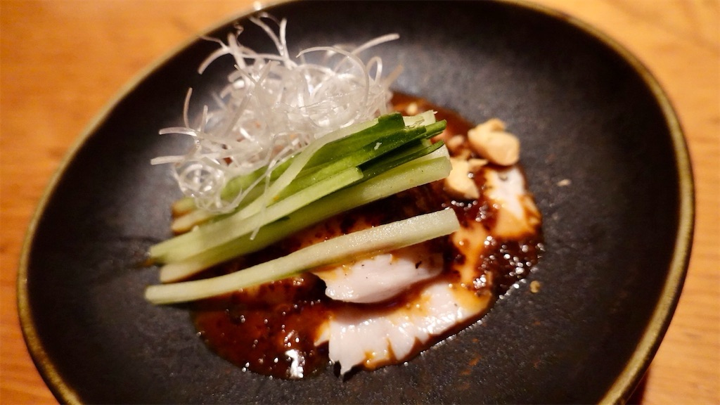 三田 焼鳥 嘉とう よだれ鶏