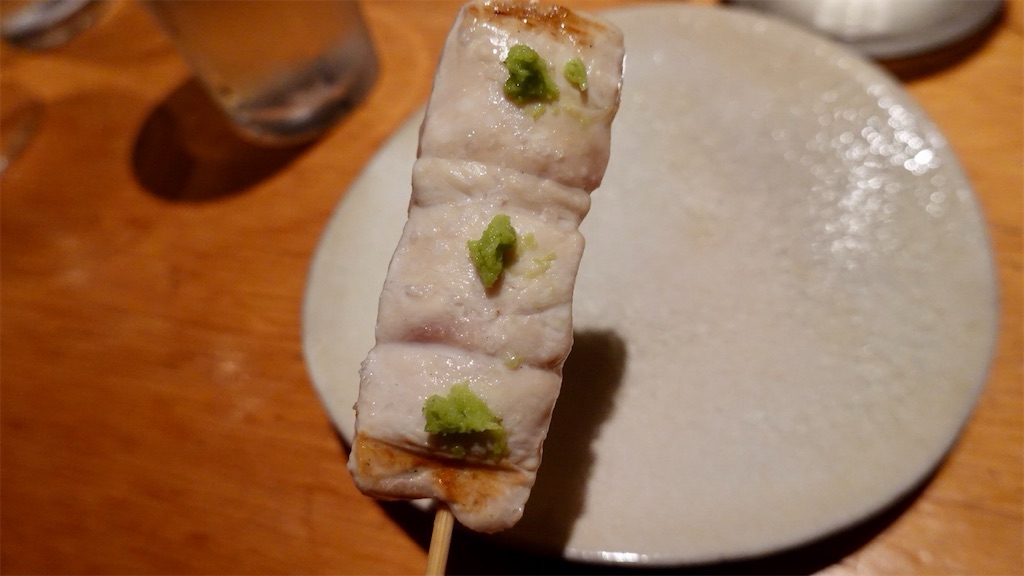 三田 焼鳥 嘉とう ササミ