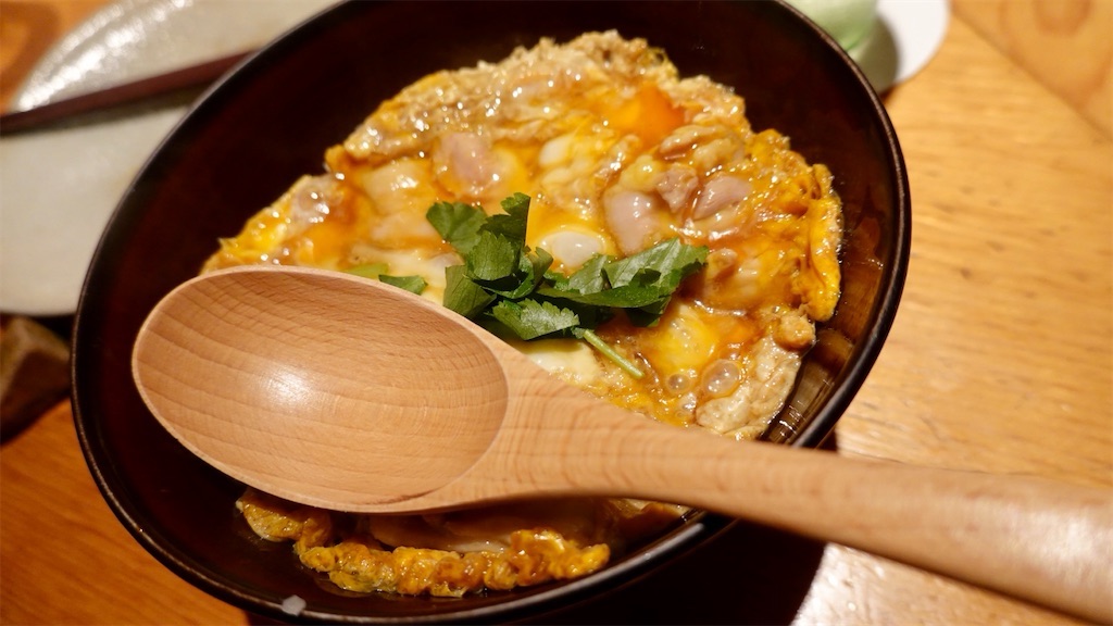 三田 焼鳥 嘉とう 親子丼