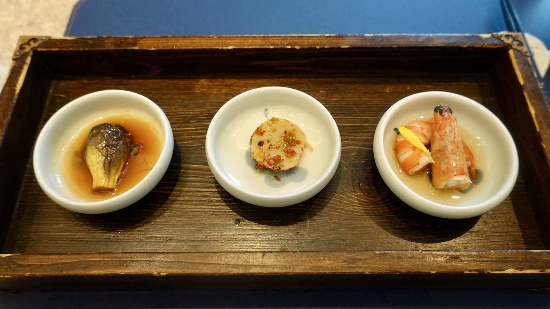 三越前 蟹王府 前菜