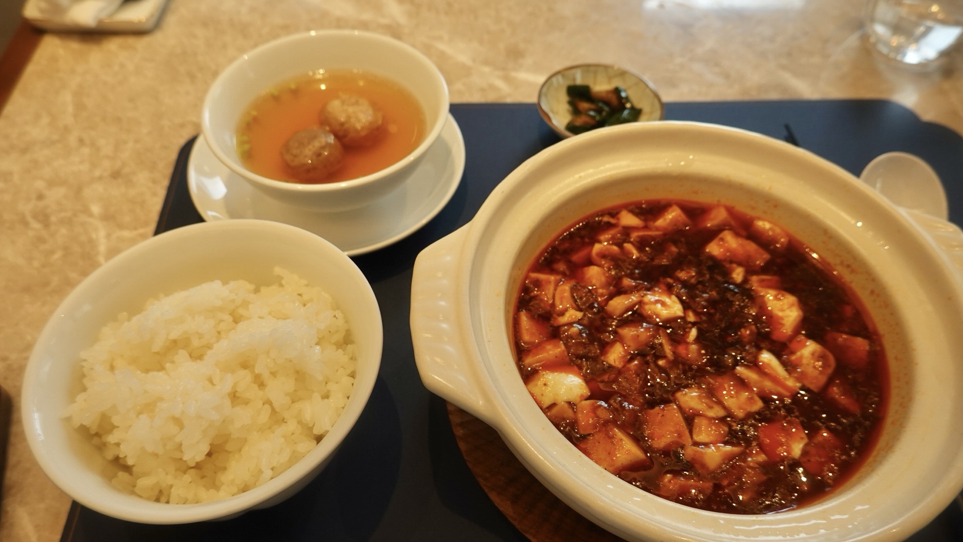 三越前 蟹王府 上海蟹麻婆豆腐