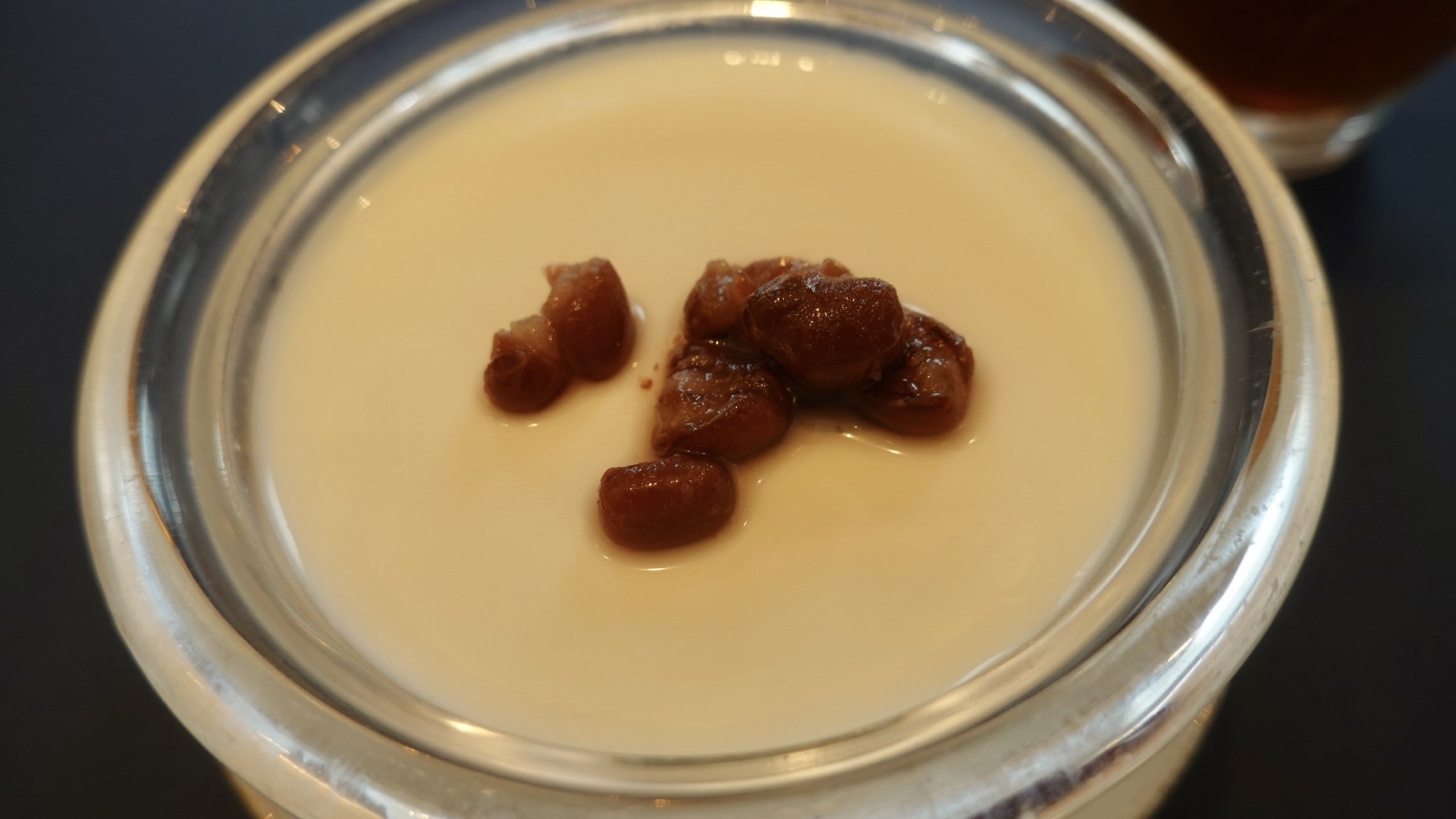 三越前 蟹王府 杏仁豆腐