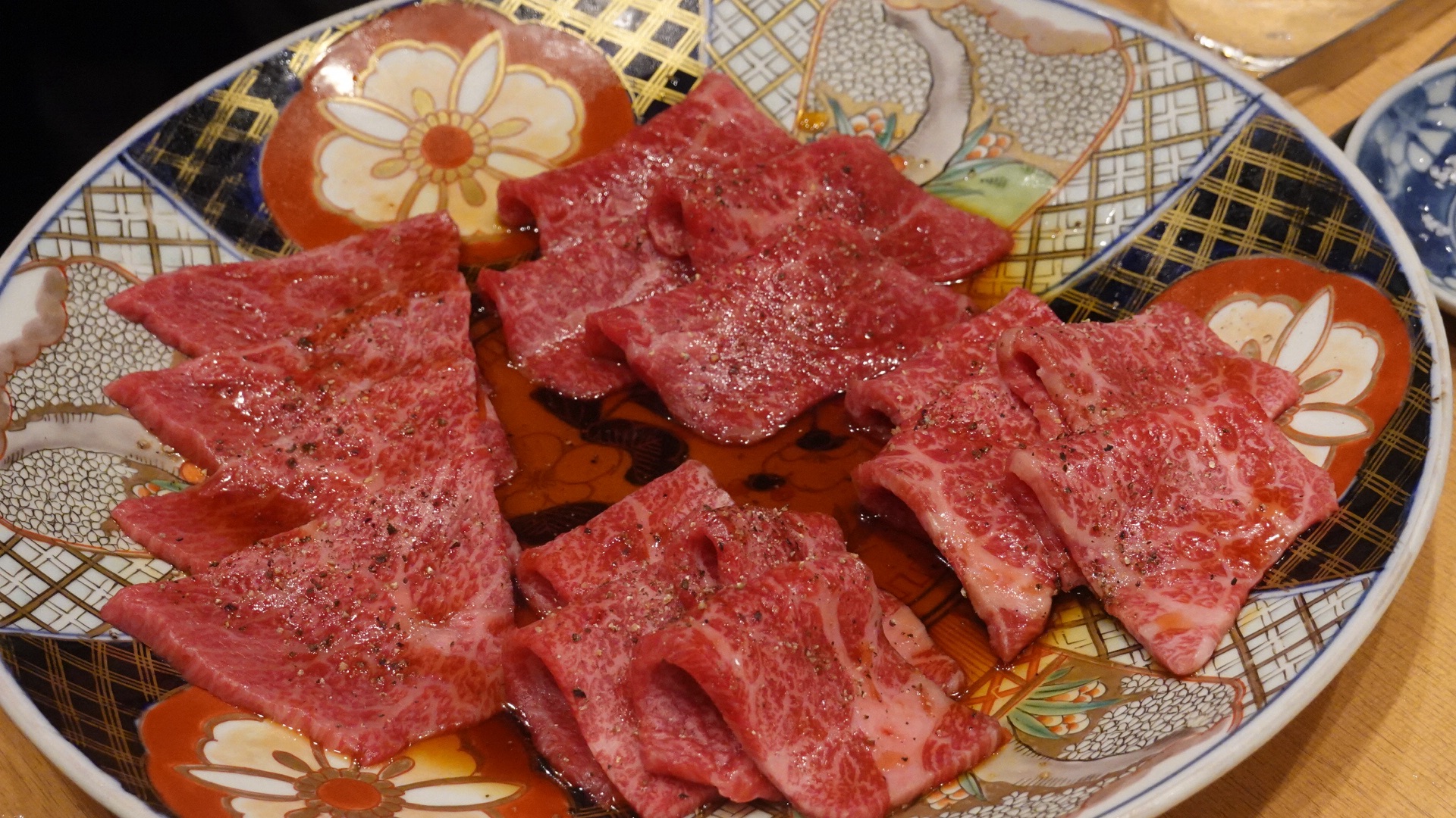 高田馬場 神戸焼肉 金虎 但馬牛イチボ 4個体食べ比べ