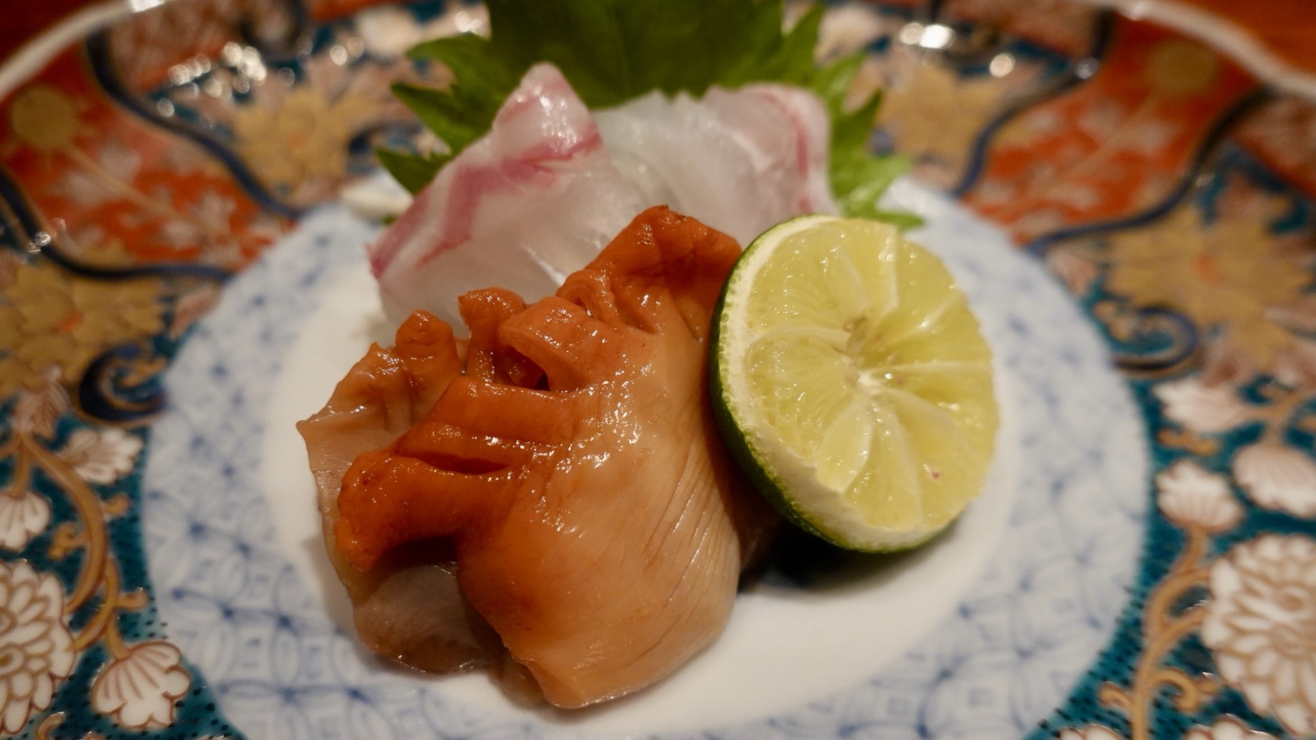 表参道 鮨 あお 真鯛と赤貝