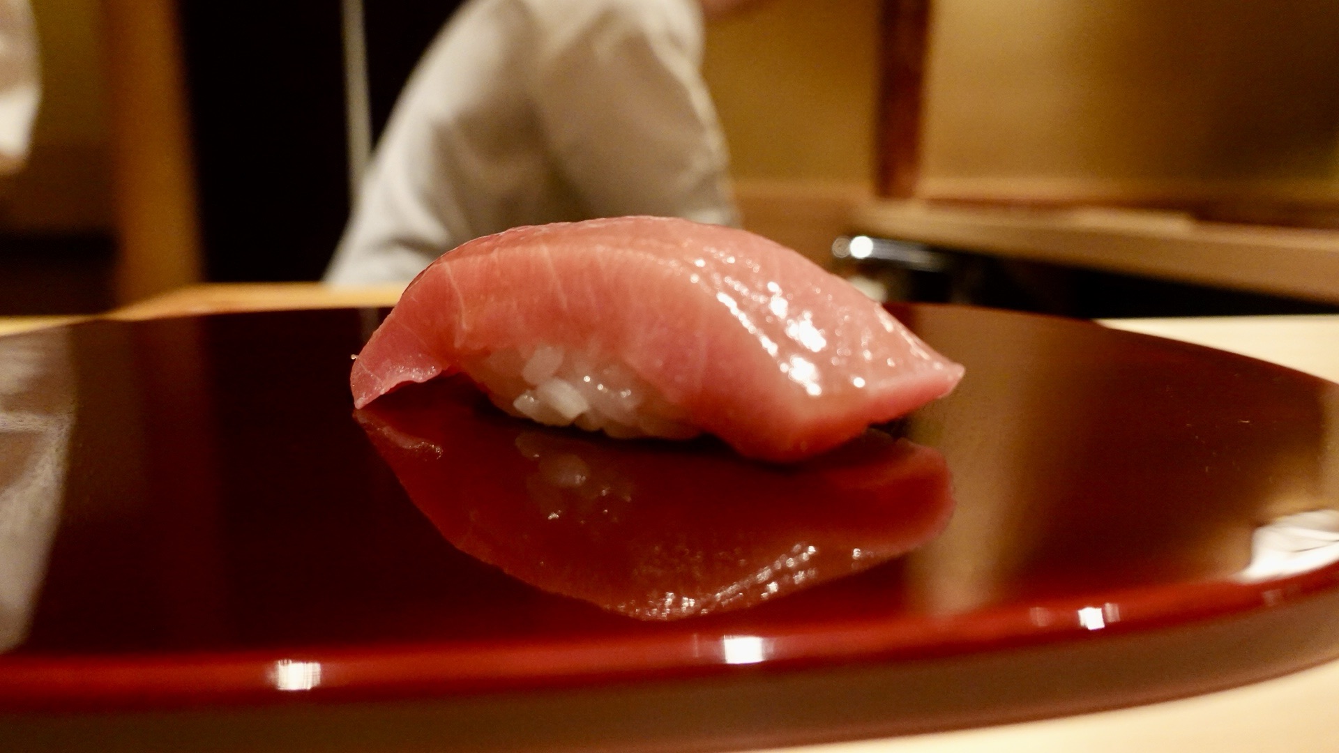 表参道 鮨 あお 中トロ