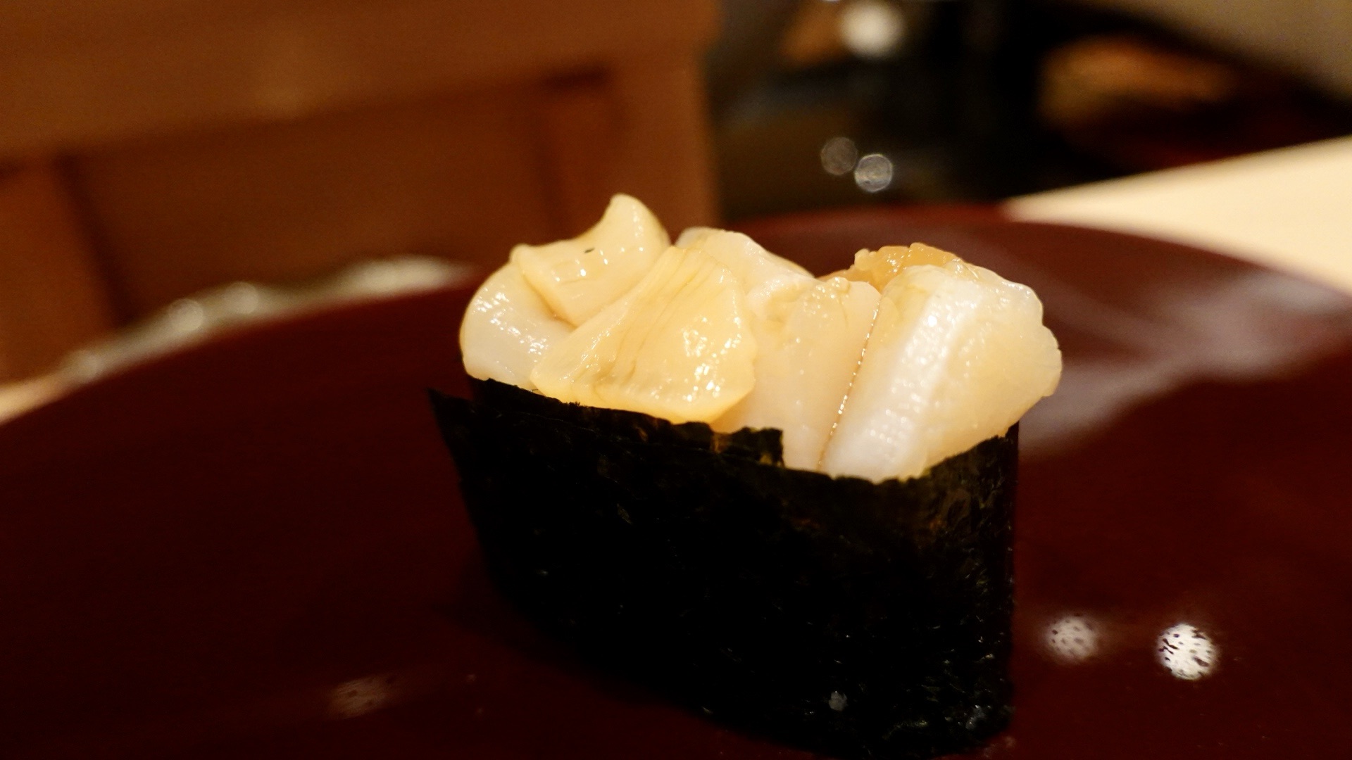 表参道 鮨 あお 小柱