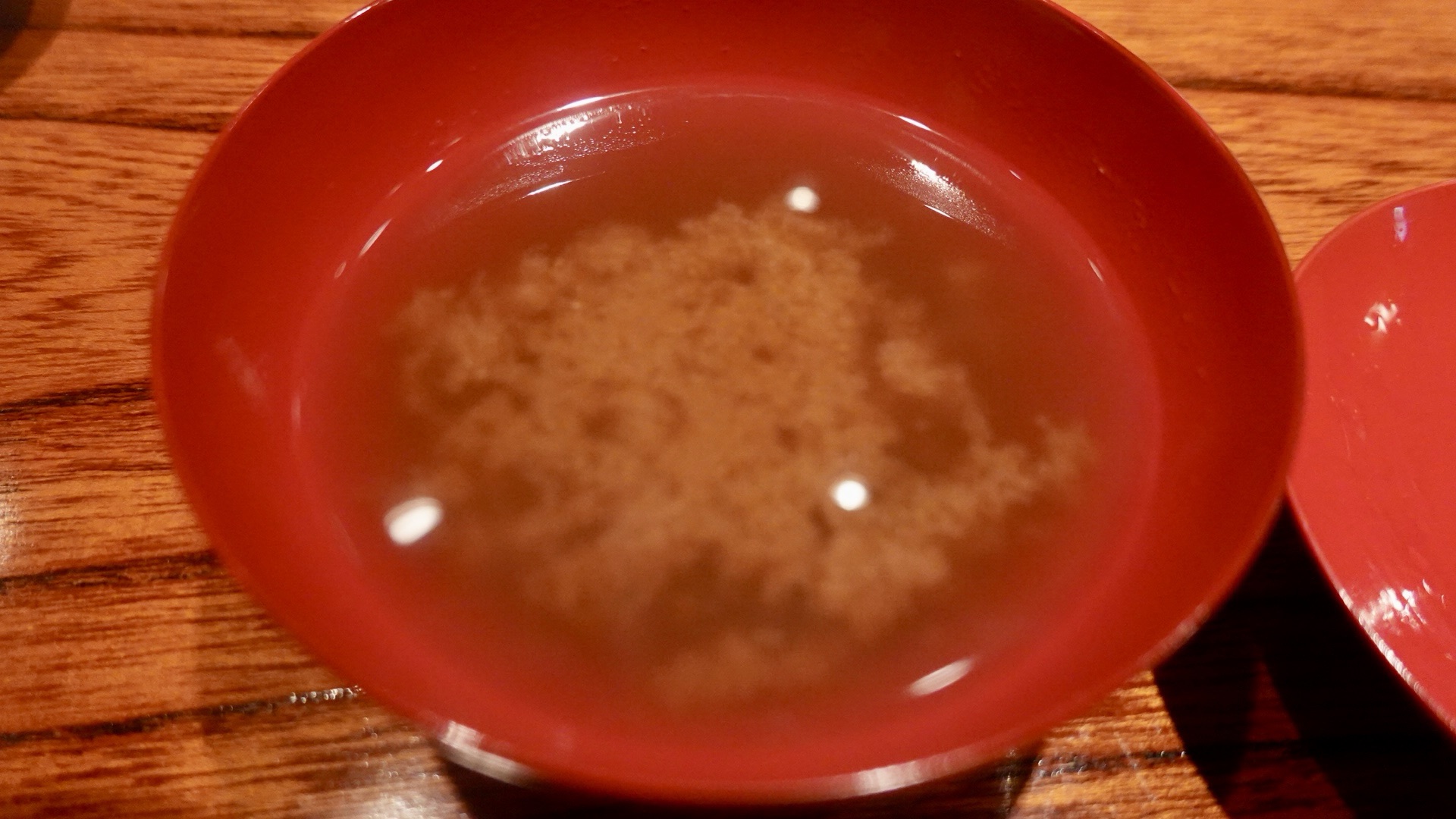 表参道 鮨 あお 味噌汁